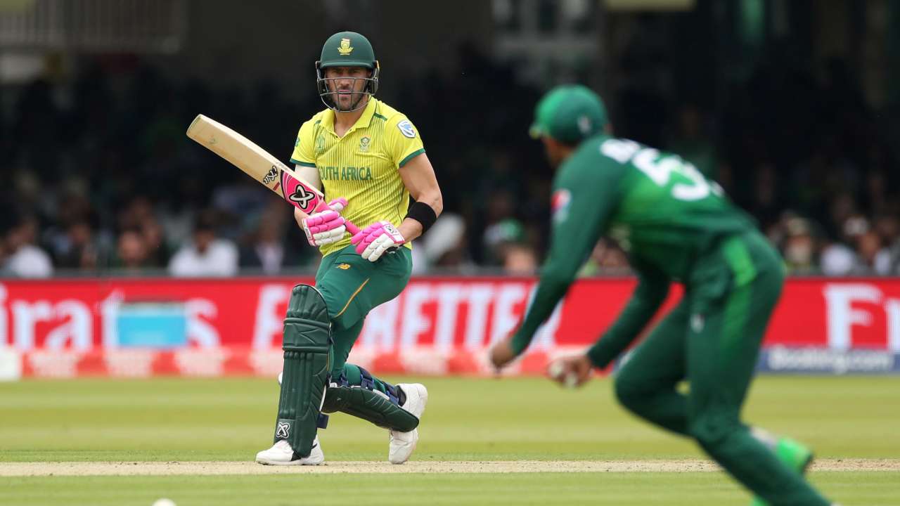 Faf du Plessis completes half-century