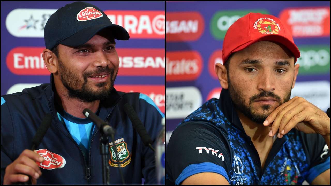 Mashrafe Mortaza and Gulbadin Naib
