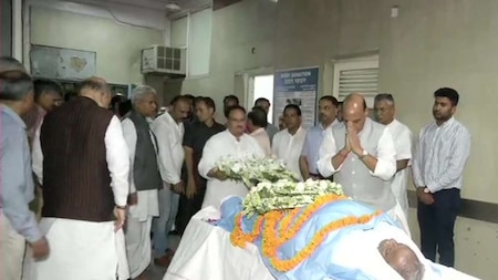 Rajnath remembers Saini's immense contribution for BJP