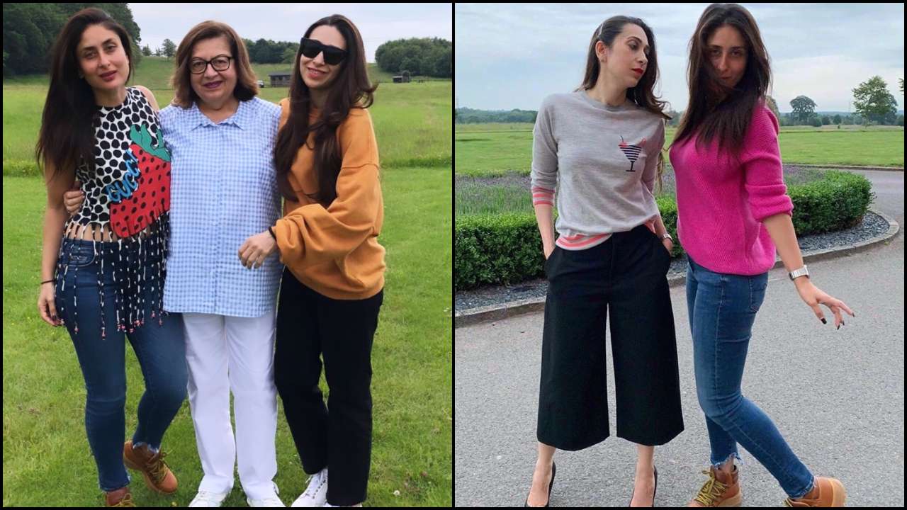 Karishma Kapoor Xxxxx Video - Photos: Kareena Kapoor Khan and Karisma Kapoor enjoy serene climate of  Dogmersfield in England with mom Babita