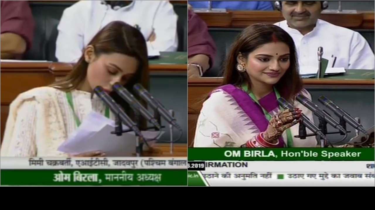 MPs taking oath