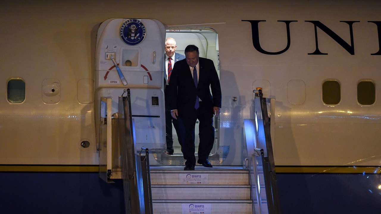 Mike Pompeo arrives in Delhi, to meet PM Modi, S Jaishankar on Wednesday