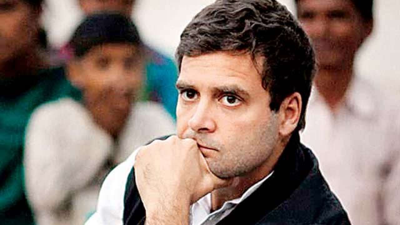 Congress chief Rahul Gandhi