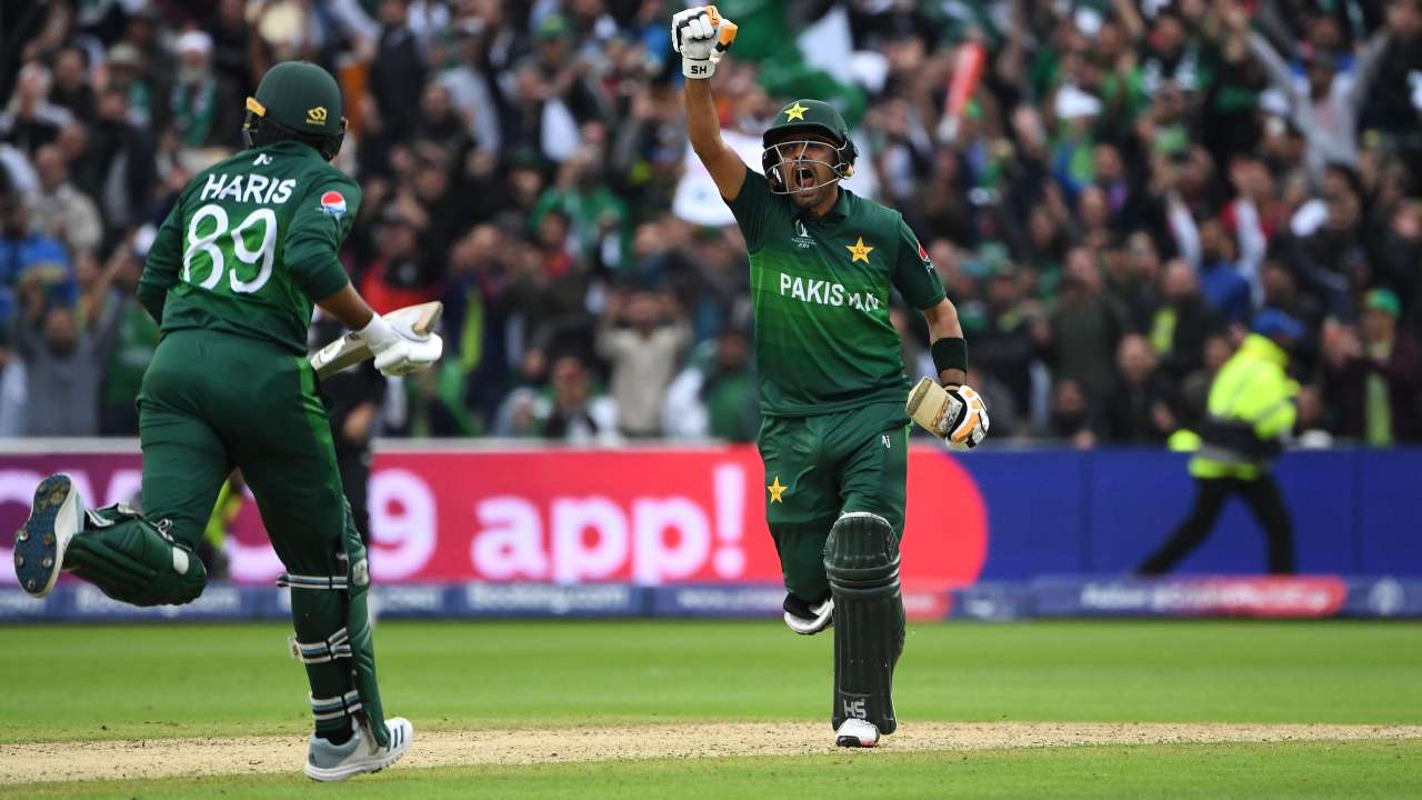 NZ vs PAK in pictures, Highlights World Cup 2019 Babar star with bat