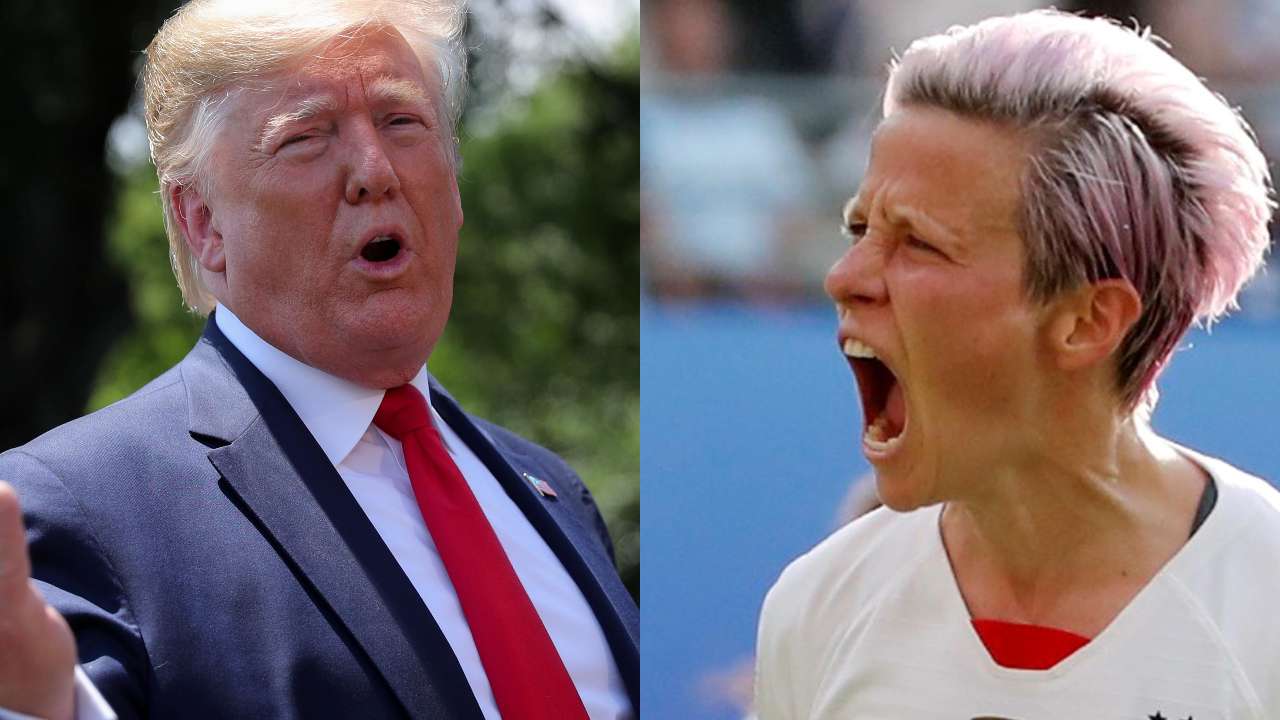 Trump and Rapinoe