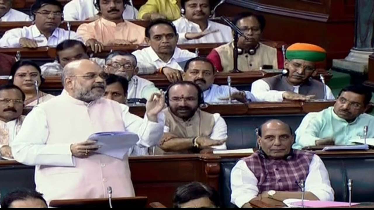 Article 370 Is Temporary, Not Permanent, Says Amit Shah In Lok Sabha As ...