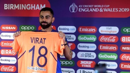 India debut their Orange jersey on Sunday