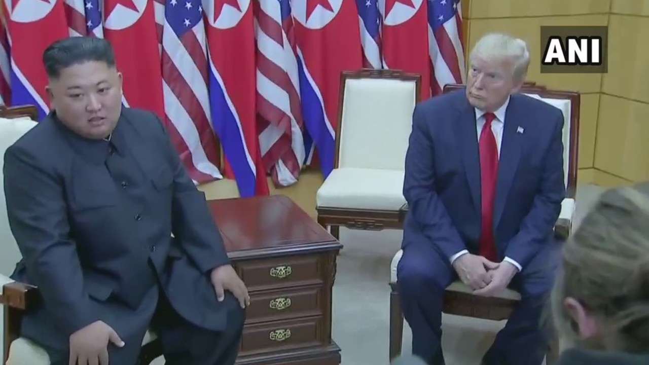 Donald Trump Becomes First Sitting Us President To Step Into North Korea