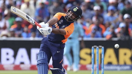 Rishabh Pant scores 32 on World Cup debut