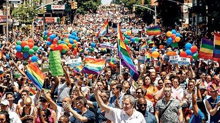 Pride march, New York, USA