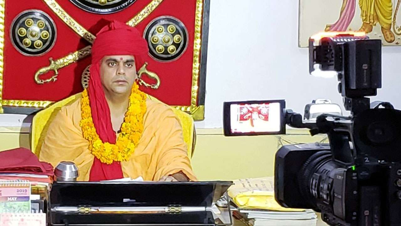 Hindu Mahasabha president Swami Chakrapani.