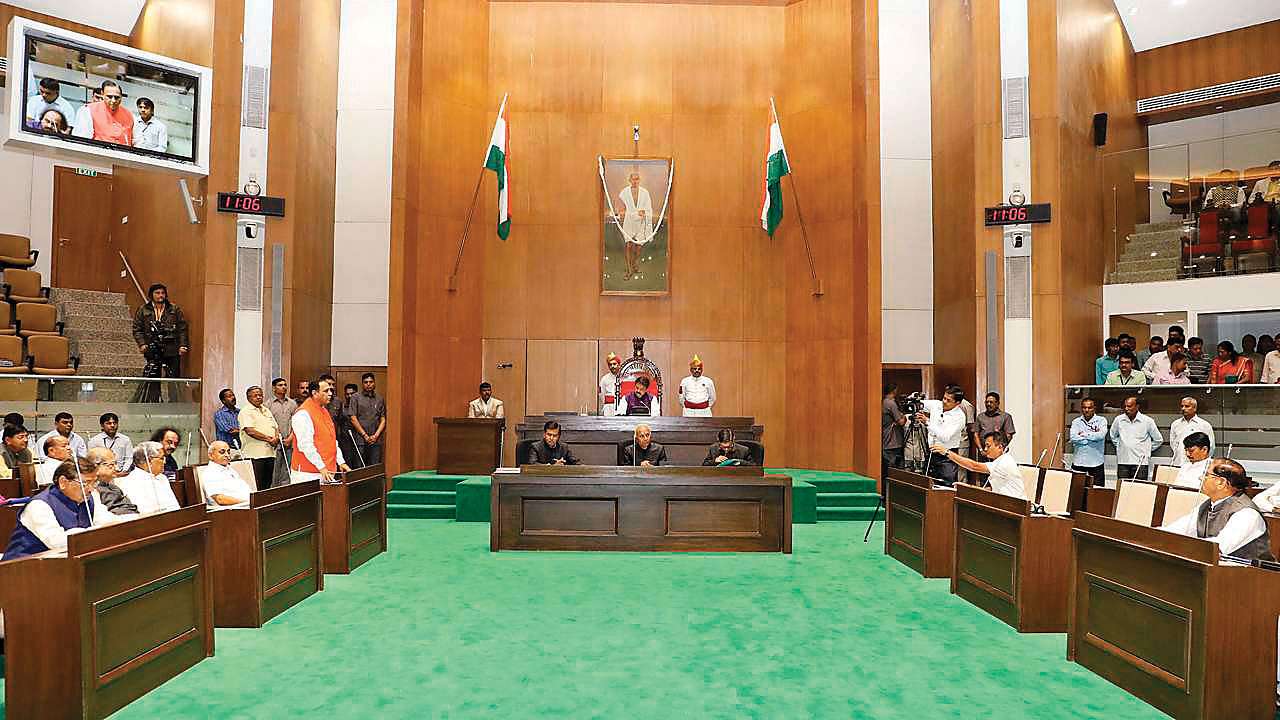 gujarat-assembly-session-begins-today-nitin-patel-to-unveil-modified