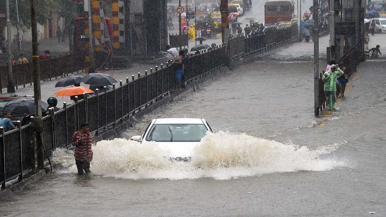 Mumbai Rains Life comes to standstill as maximum city receives record