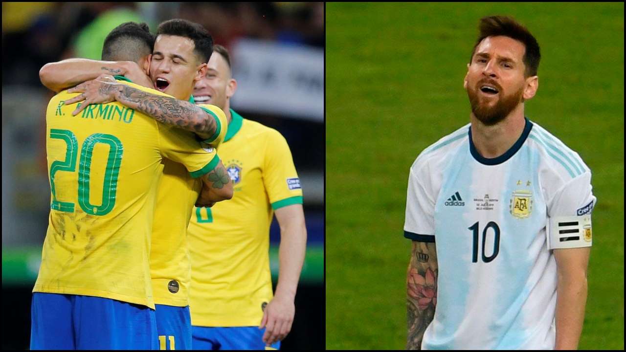 Copa America 2019 Messi S Misery Continues As Gabriel Jesus Firmino Lead Brazil Past Argentina Into Final