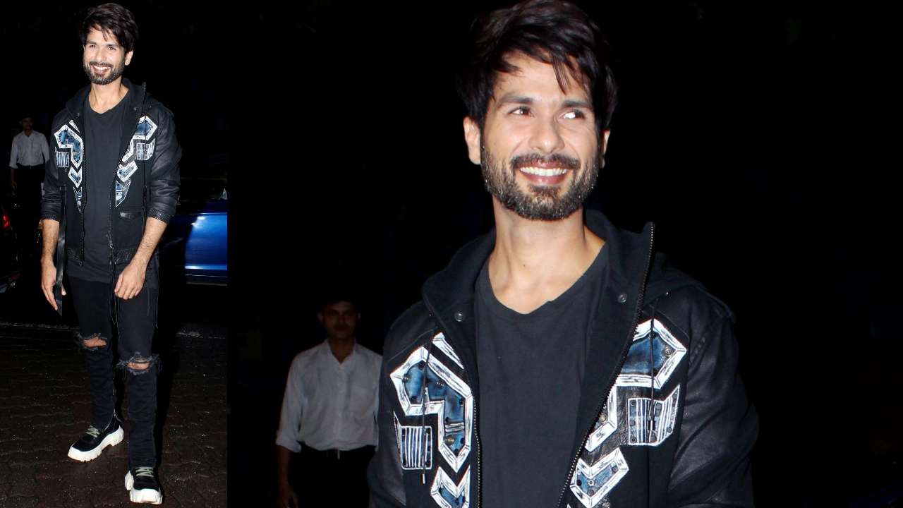 Shahid Kapoor flaunts his smile