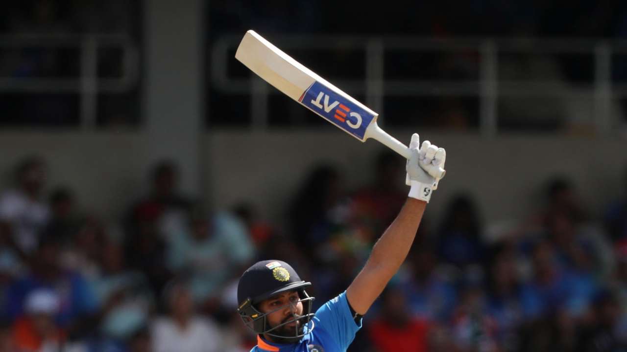 Half-century for Rohit Sharma