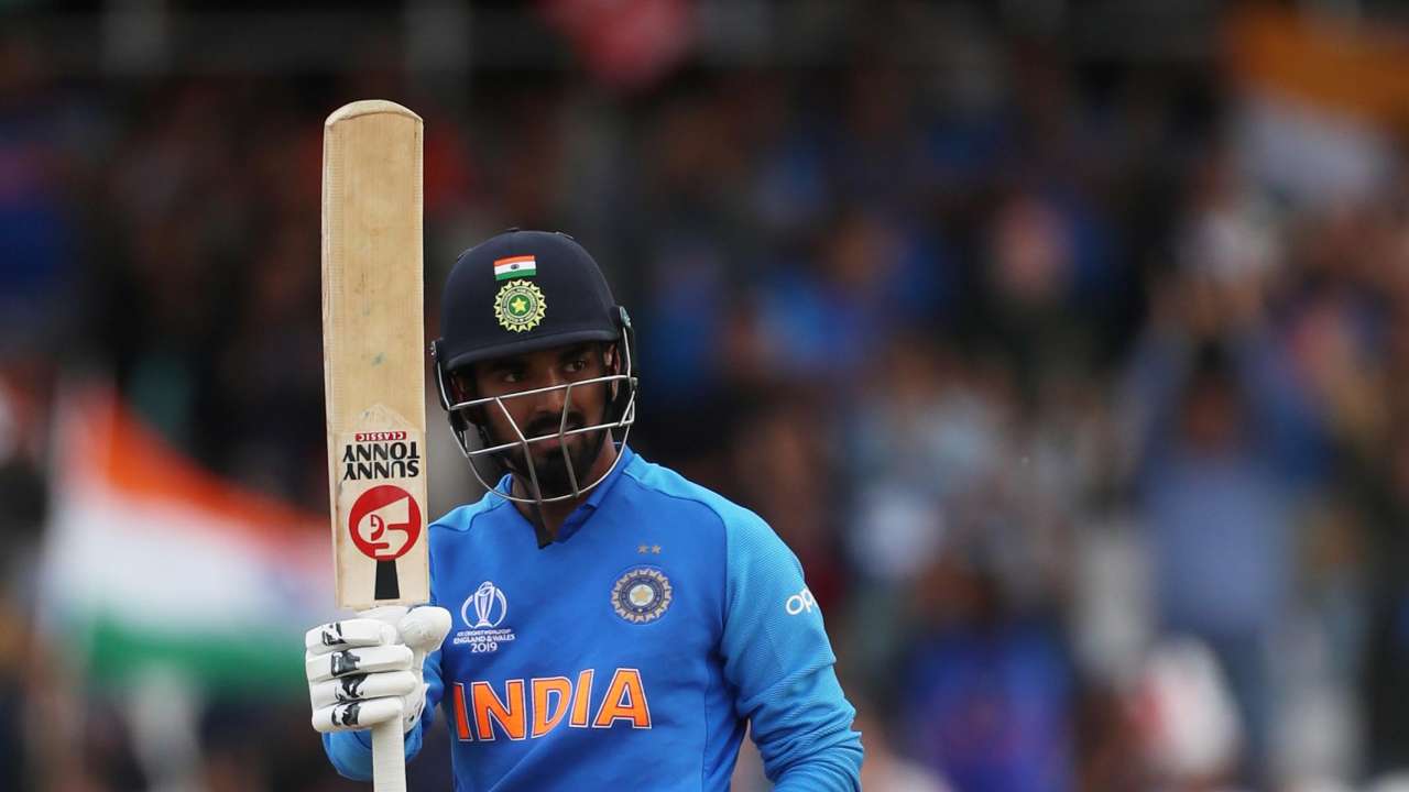 KL Rahul completes century