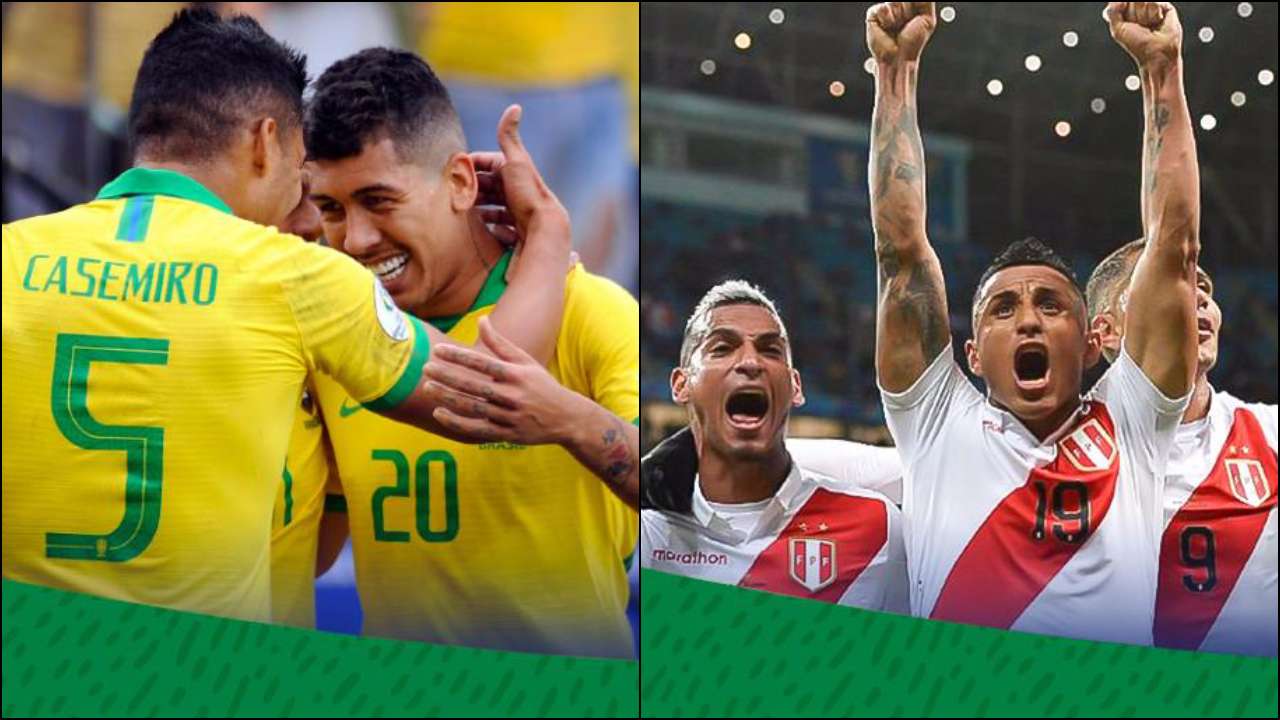 Brazil vs peru live