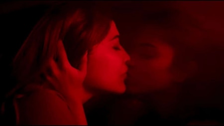 Amala Paul and VJ Ramya's passionate kiss