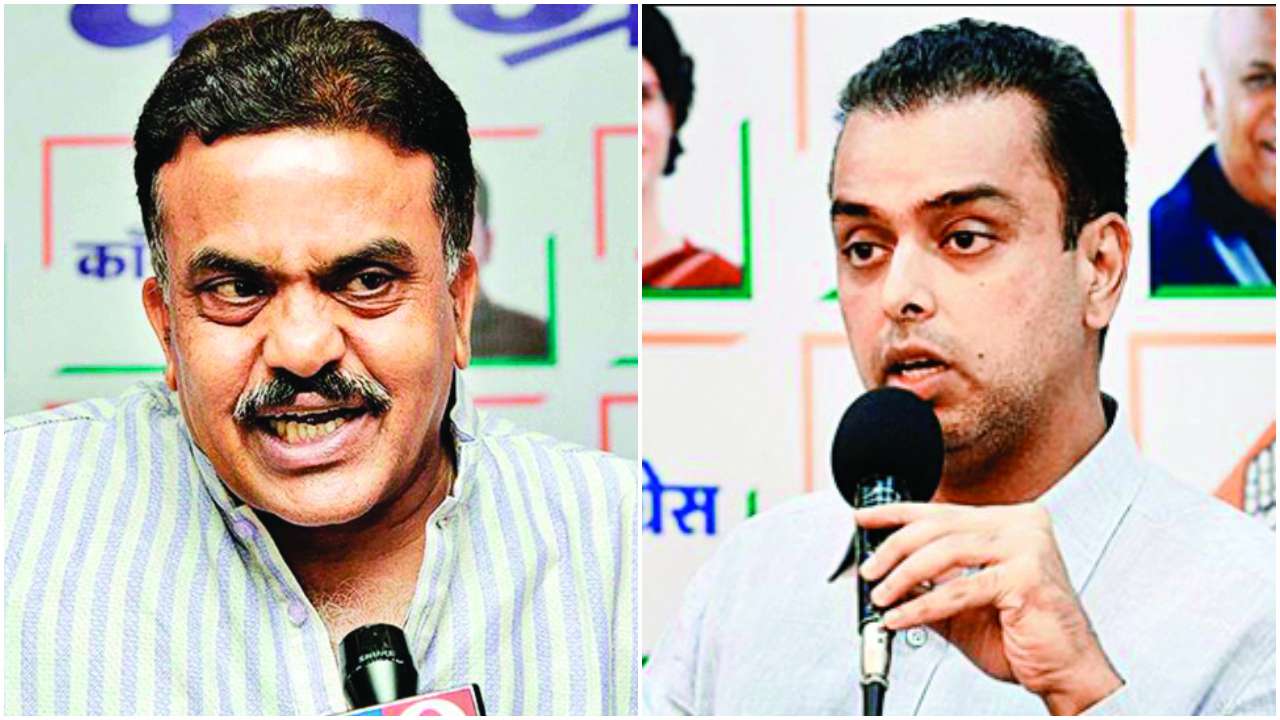 Sanjay Nirupam and Milind Deora