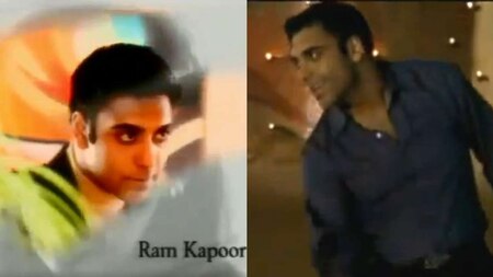 How Ram Kapoor looked when he entered the industry