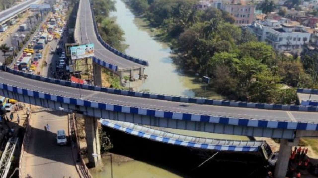 Crack found in Ultodanga flyover