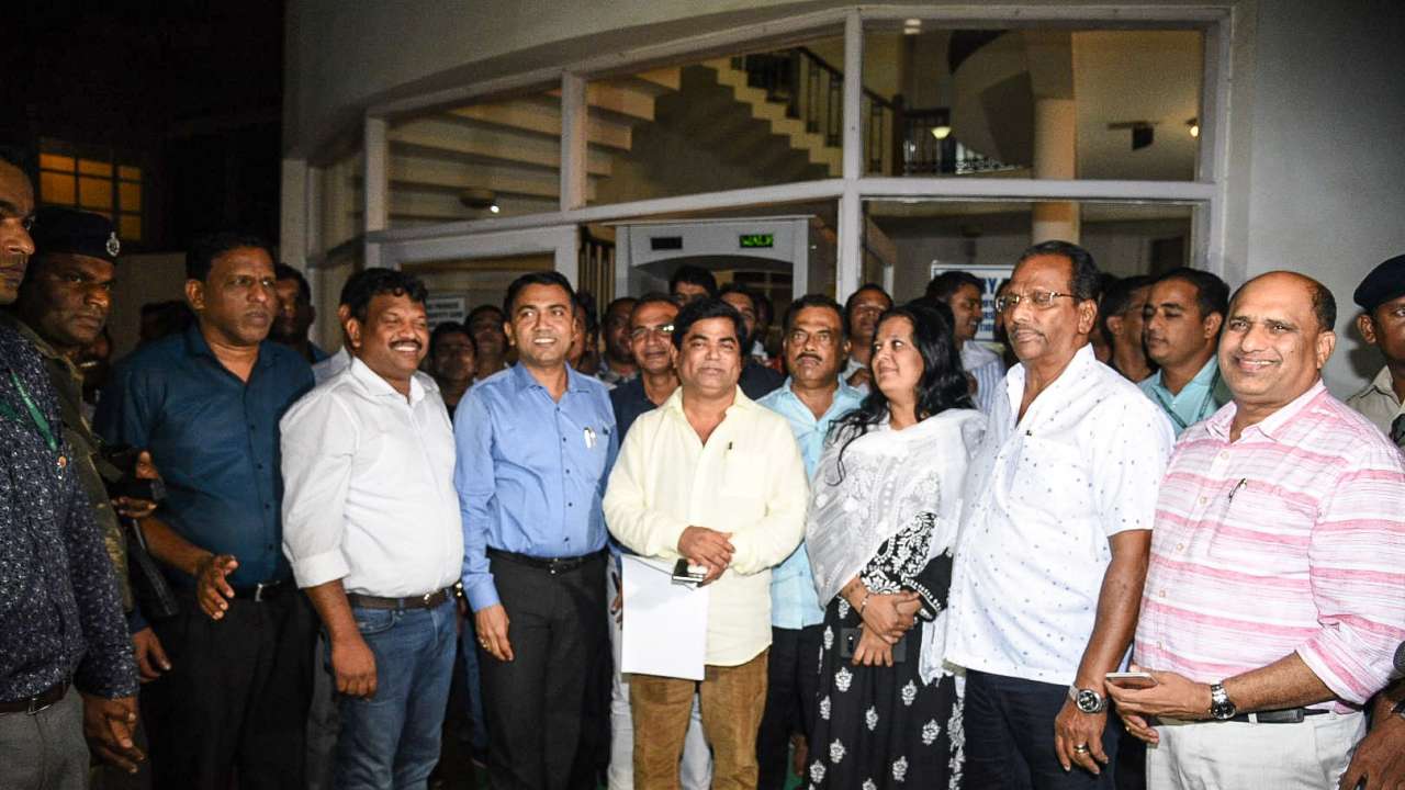 10 Congress MLAs join BJP in Goa