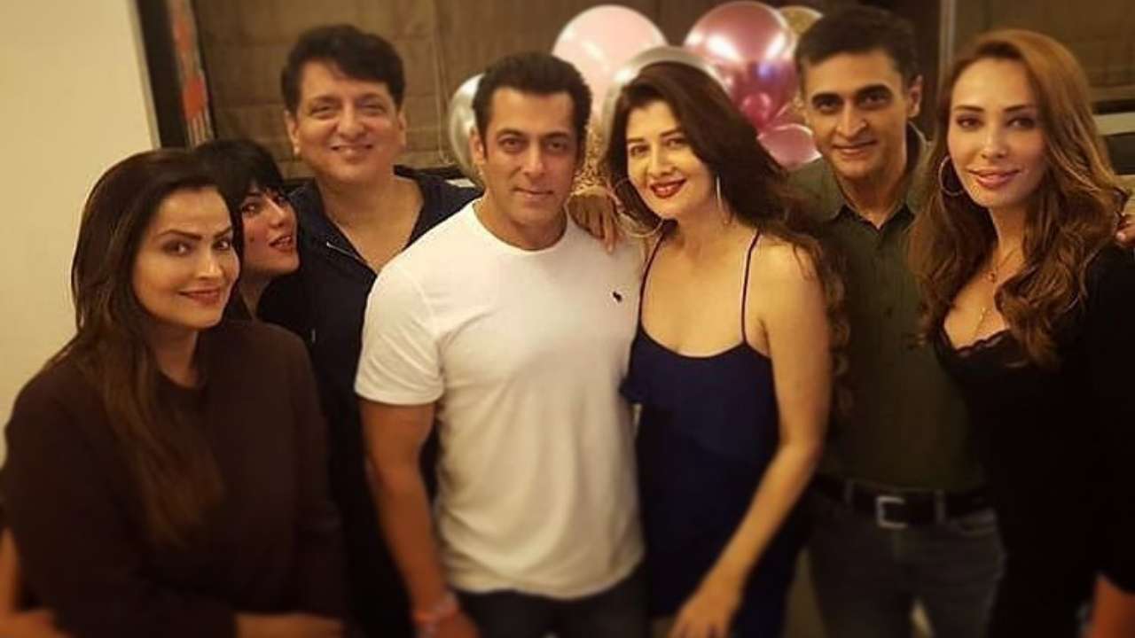 Salman Khan attends ex Sangeeta Bijlani's birthday party with rumoured  girlfriend Iulia Vantur