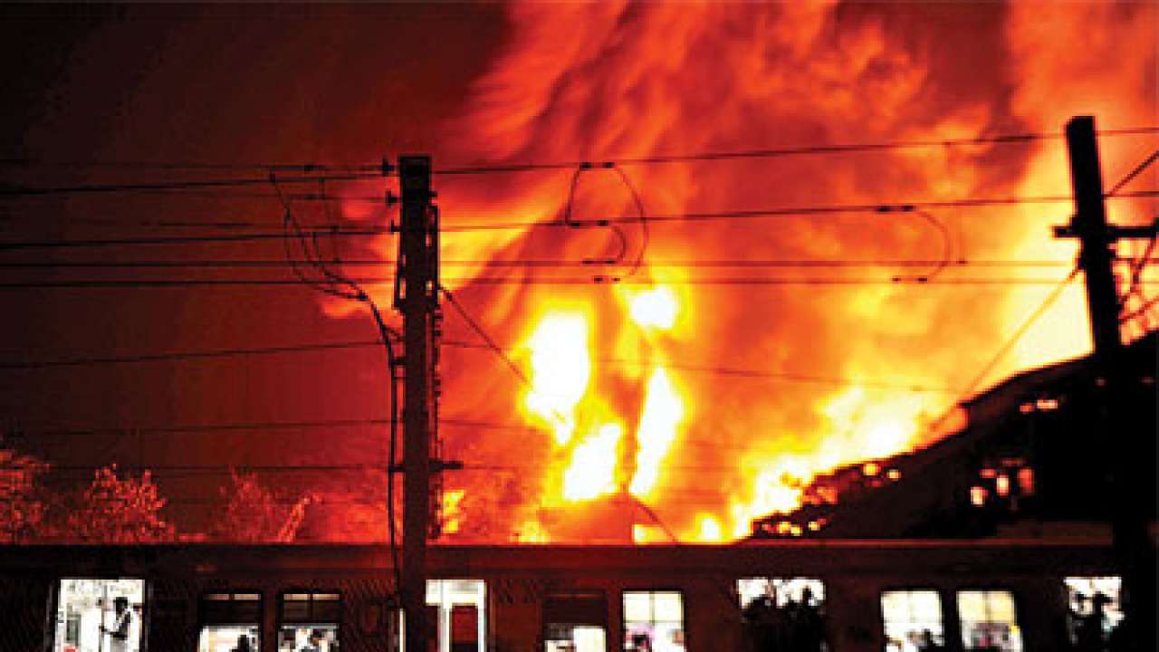 Blaze erupts in private plastic company in junagadh district