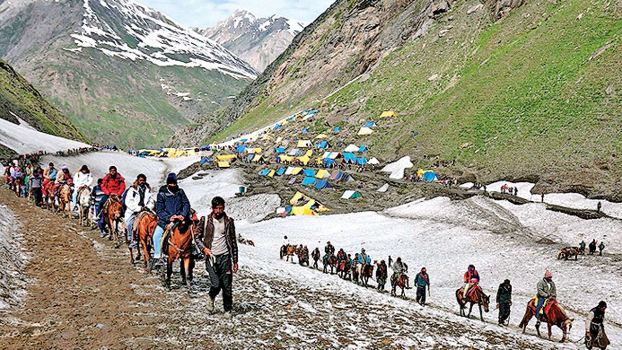 Amarnath Yatra halted for one day