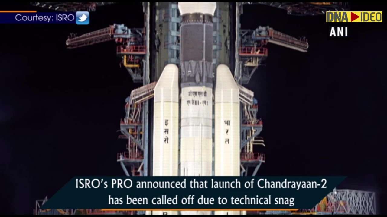 Chandrayaan-2 Launch Called Off Due To Technical Snag