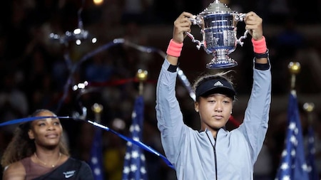 Naomi Osaka also had received US Open trophy in tears after being booed
