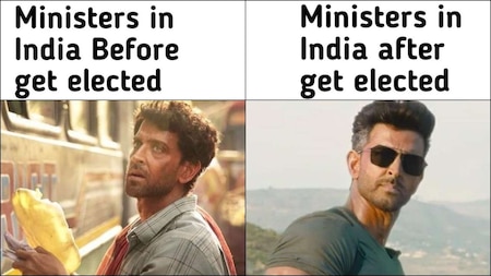 Ministers before elections vs Ministers after elections