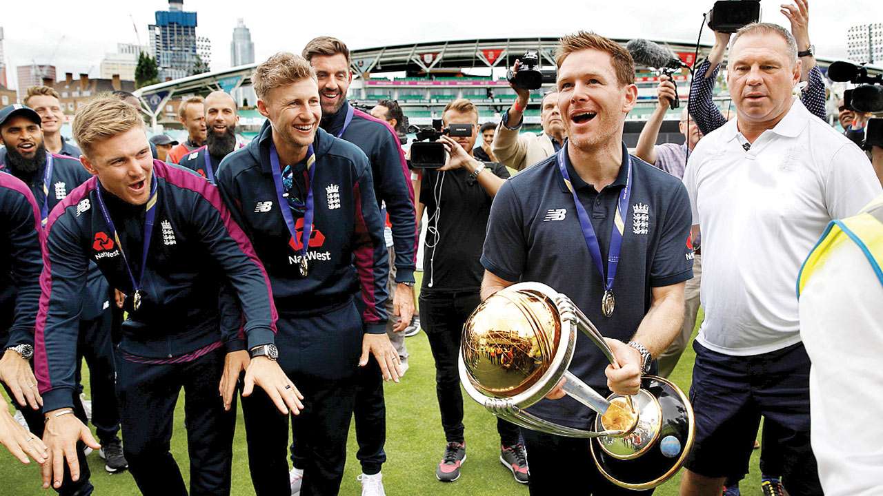 Person med ansvar for sportsspil Dodge banjo World Cup 2019: Champions England get extra run, thanks to umpires