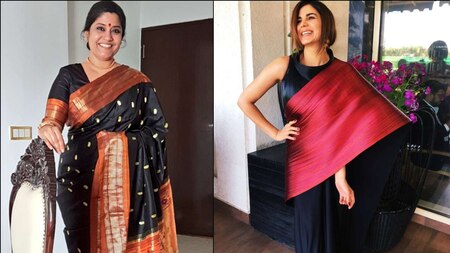 Renuka Shahane and Kirti Kulhari are elegance personified in saree