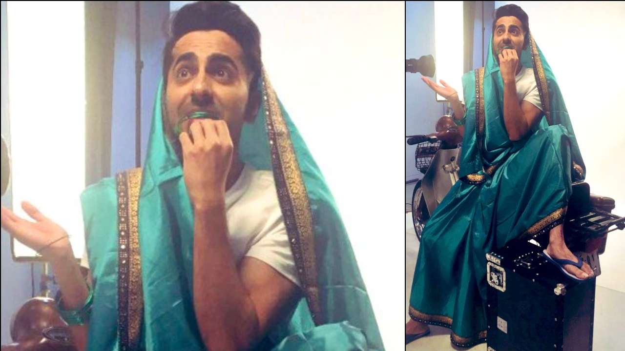 Ayushmann Khurrana's humourous take on #SareeTwitter