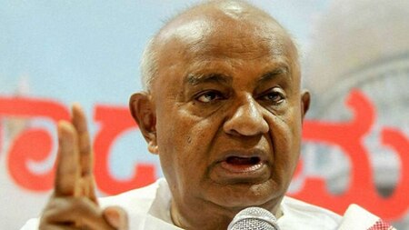 Cong-JD(S) should contest elections alone: Deve Gowda after LS poll debacle