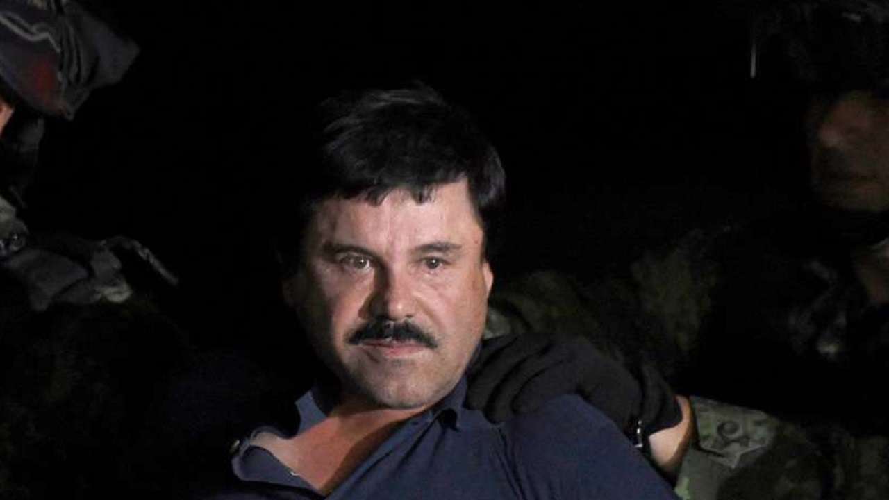 Drug kingpin Joaquin 'El Chapo' Guzman