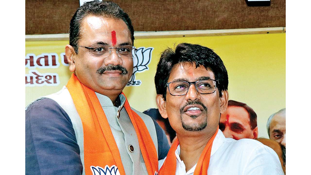 Gujarat: Alpesh Thakor, Dhavalsinh Zala joins BJP