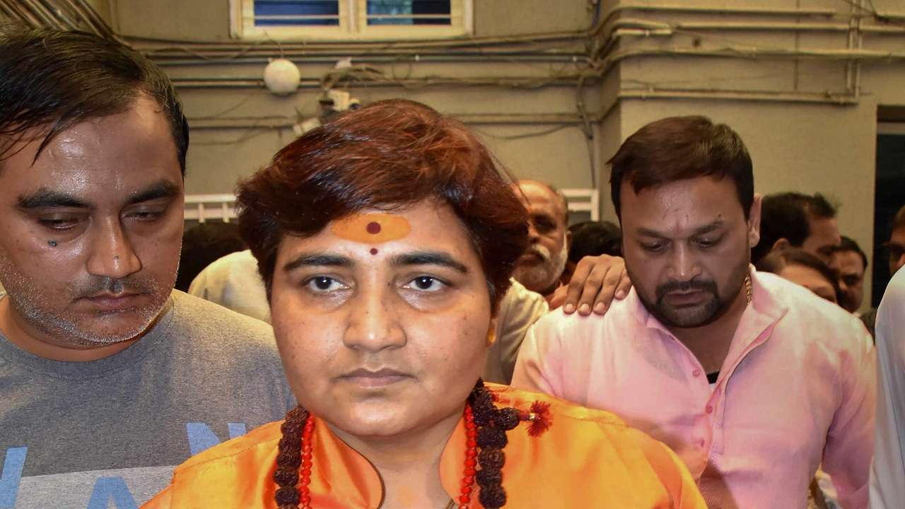 BJP MP Sadhvi Pragya Thakur