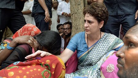 Acknowledging one's duty is good: Priyanka Gandhi after Yogi visits Sonbhadra