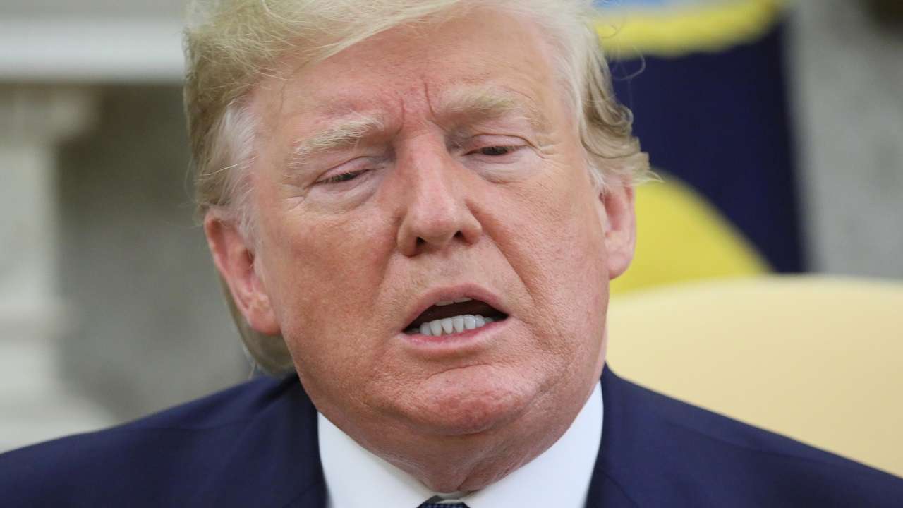 US President Donald Trump 