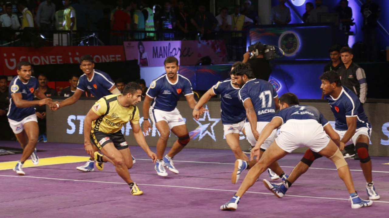 Telugu Titans vs Dabang Delhi KC