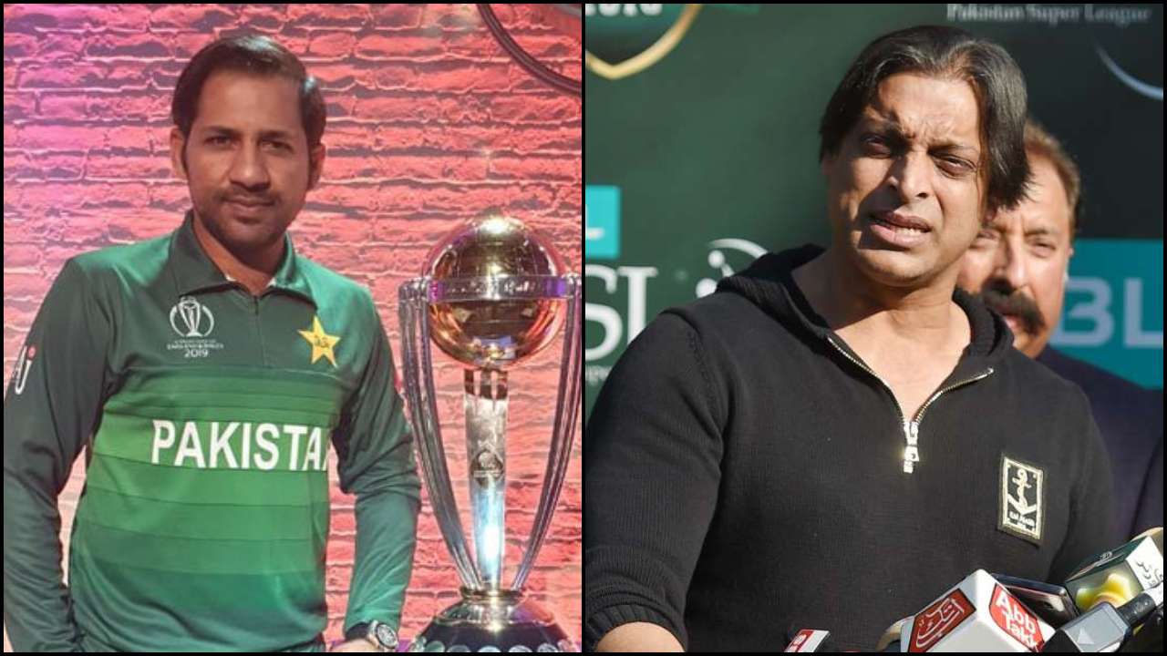Sarfaraz Ahmed and Shoaib Akhtar 