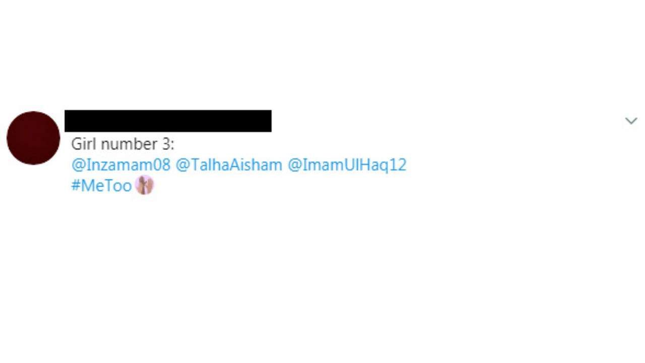 Imam-ul-Haq and the alleged chats