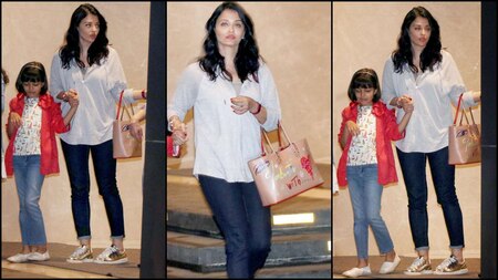 Aishwarya's cool and casual look