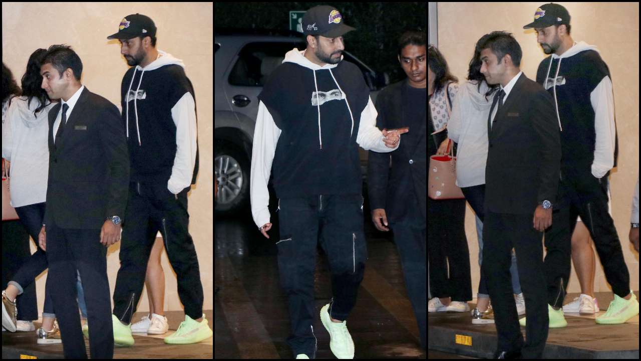 Photos: Aishwarya Rai Bachchan and Abhishek Bachchan with Aaradhya ...