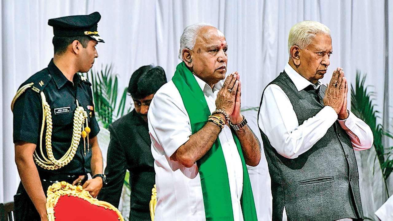 BS Yediyurappa Takes Oath As Karnataka CM