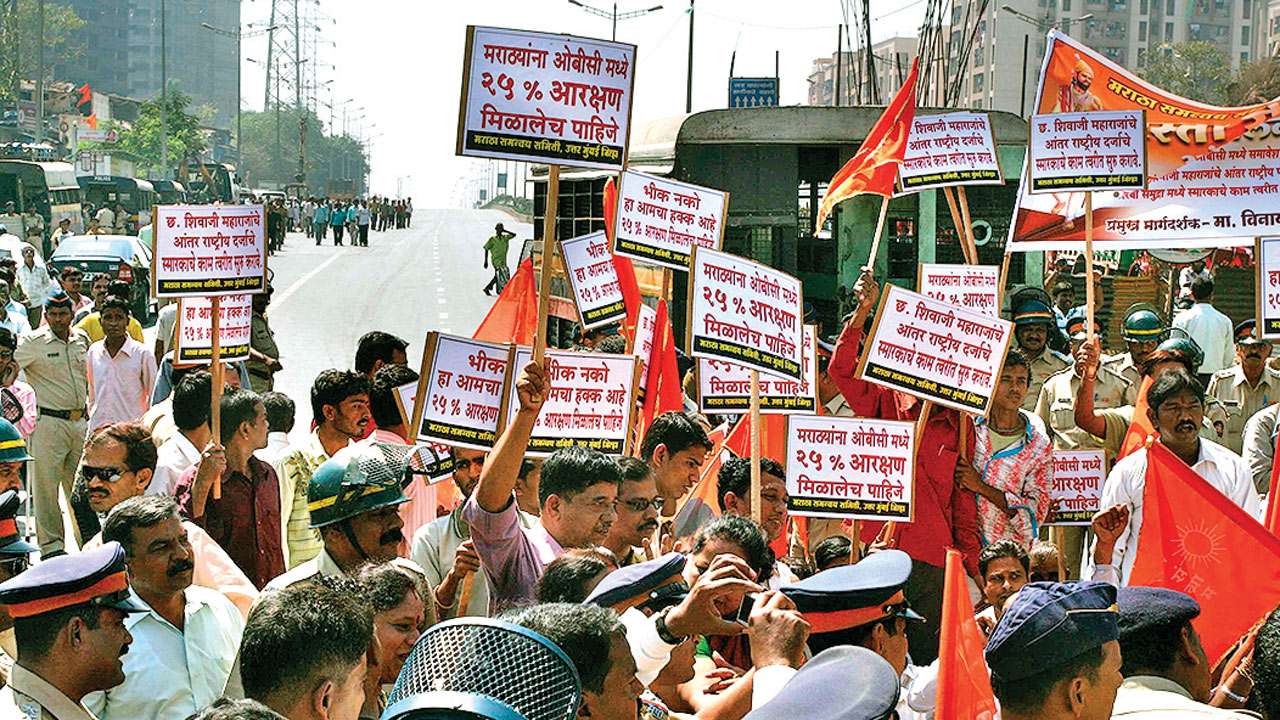 Aandolan for Maratha Aarakshan