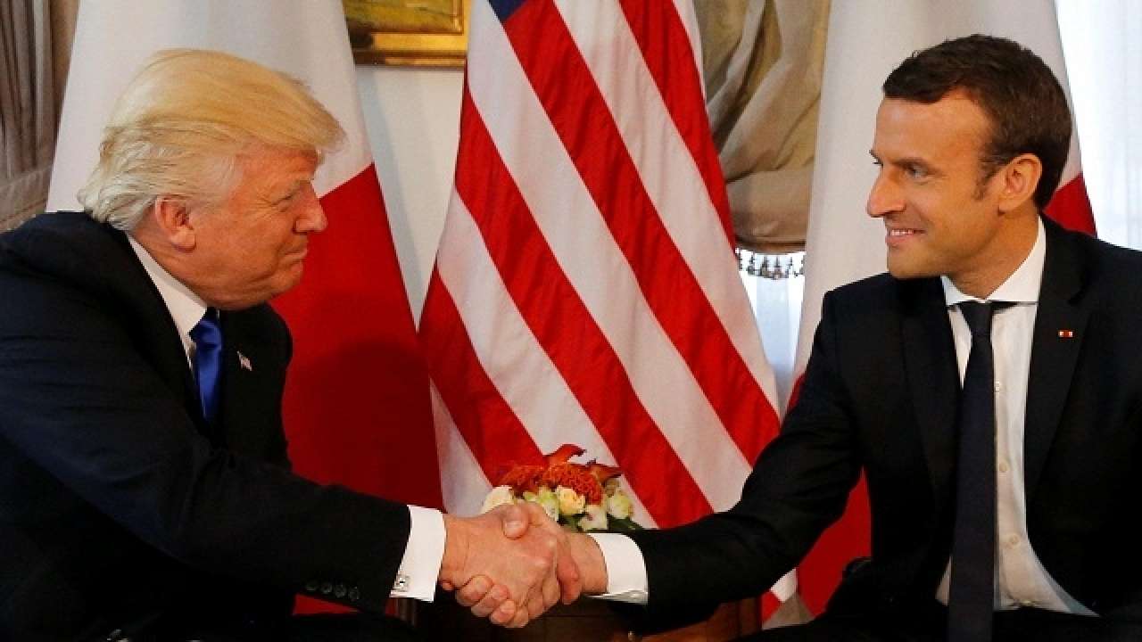 Donald Trump- Macron